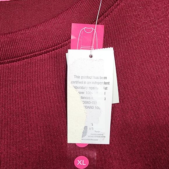 Jenni Pajama Set Lounge Wear Long Sleeve Top Flannel Jogger Style Bottoms XL - Picture 7 of 13